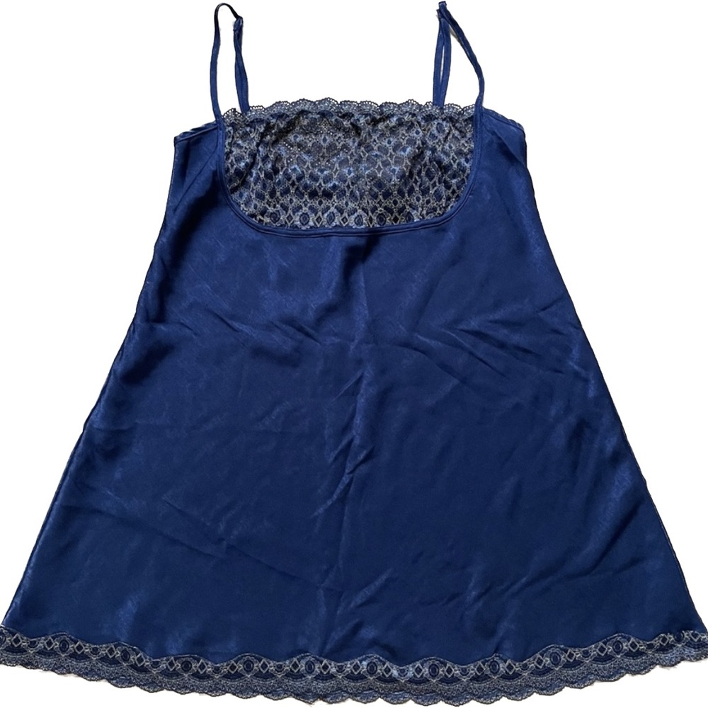 Vintage Victoria’s Secret blue slip dress